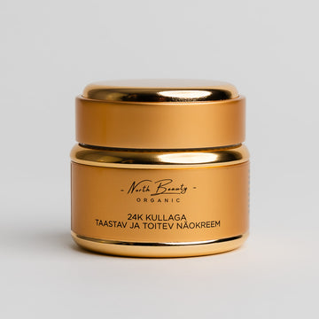 24K Gold Face Cream – Anti-Ageing, Radiant & Nourishing by North Beauty at www.brixbailey.com