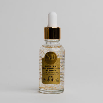 24K Gold & Hyaluronic Acid Serum - Anti-Aging, Moisturizing by North Beauty at www.brixbailey.com