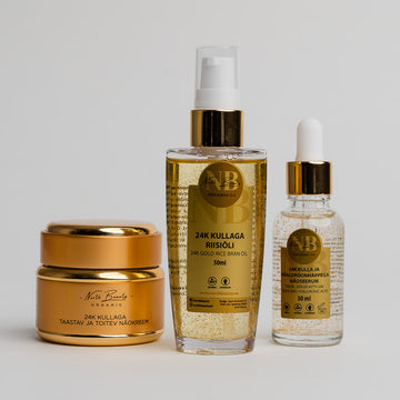 24K Gold Luxury Skincare Gift Set – Radiant & Rejuvenating by North Beauty at www.brixbailey.com