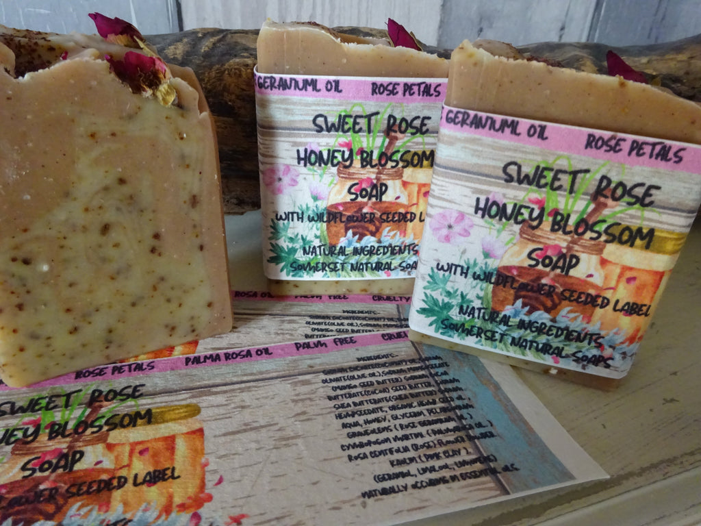 Sweet Rose Honey Blossom Soap