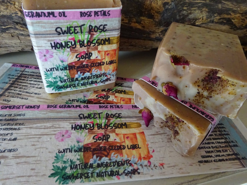 Sweet Rose Honey Blossom Soap