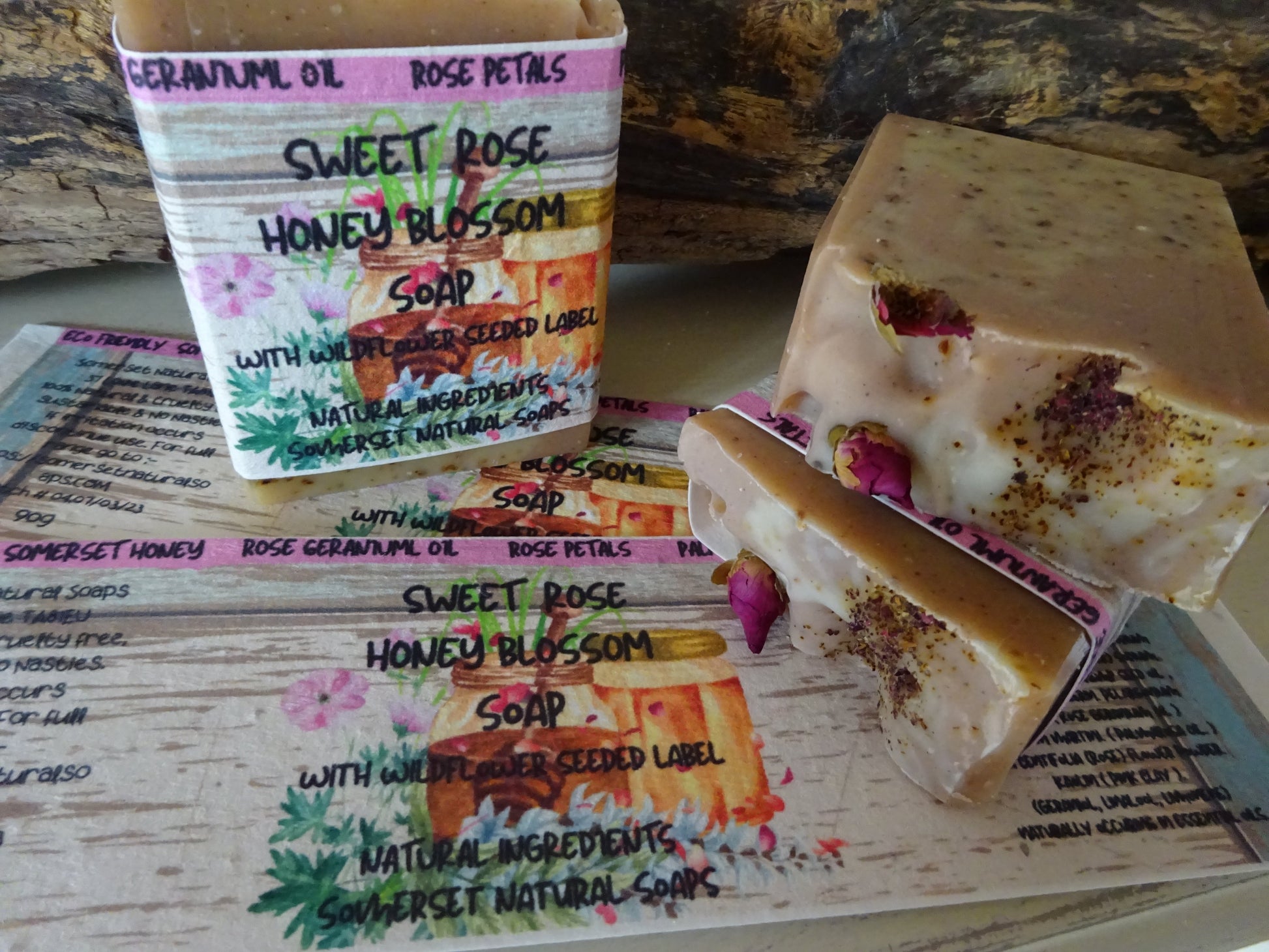 Sweet Rose Honey Blossom Soap