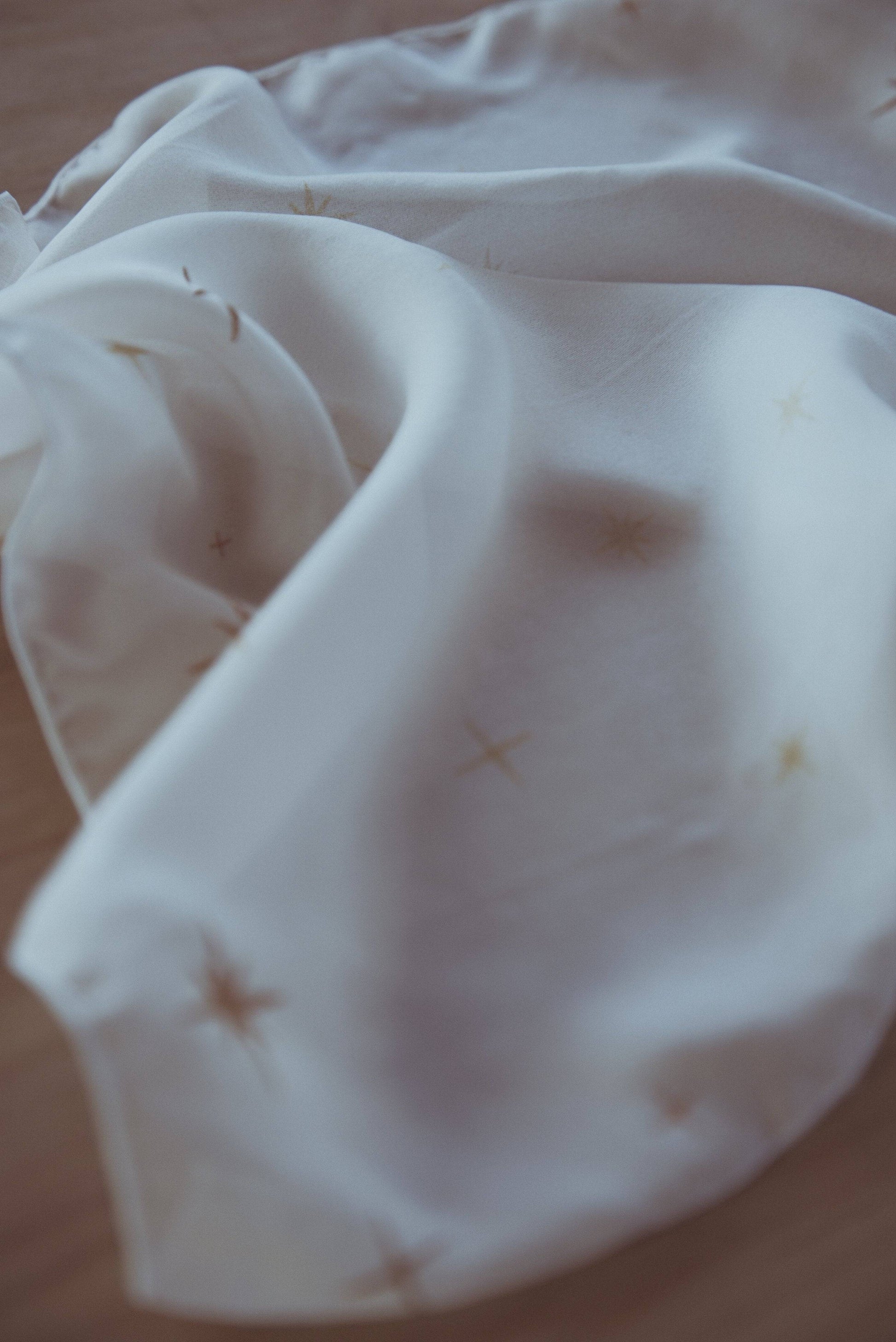 Cosmic Connections Silk Scarf in Day