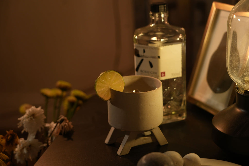 Chair whisky cup
