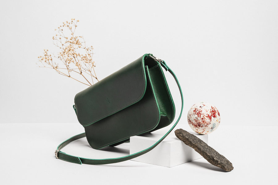 Versatile Model Baguette Bag – Crafted Leather with Magnetic Closure by Craftory at brixbailey.com