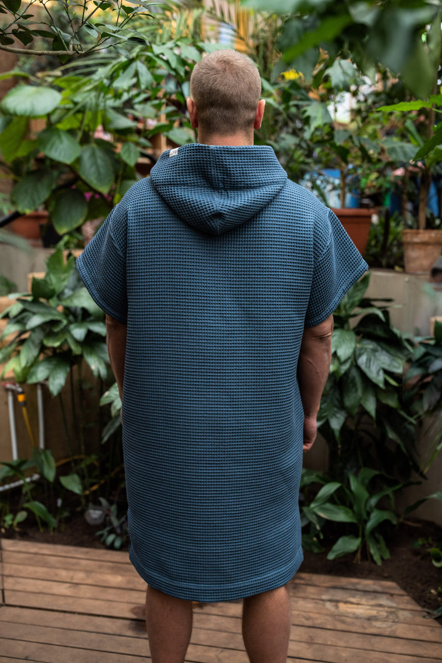 Unisex Surf Poncho in OEKO-TEX Cotton – Quick Dry & Lightweight by RÄTT at brixbailey.com