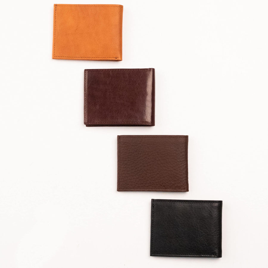 Minimalist Natural Leather Wallet – Handcrafted in Estonia by Papillon at www.brixbailey.com