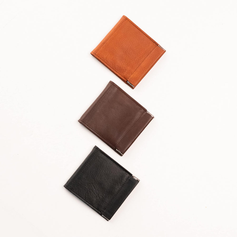 Genuine Leather Wallet No. 35 – Made in Estonia with Money Clip by Papillon at www.brixbailey.com