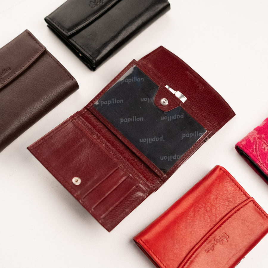 Handcrafted Estonian Leather Wallet – 9 Card Slots & Coin Pocket by Papillon at www.brixbailey.com