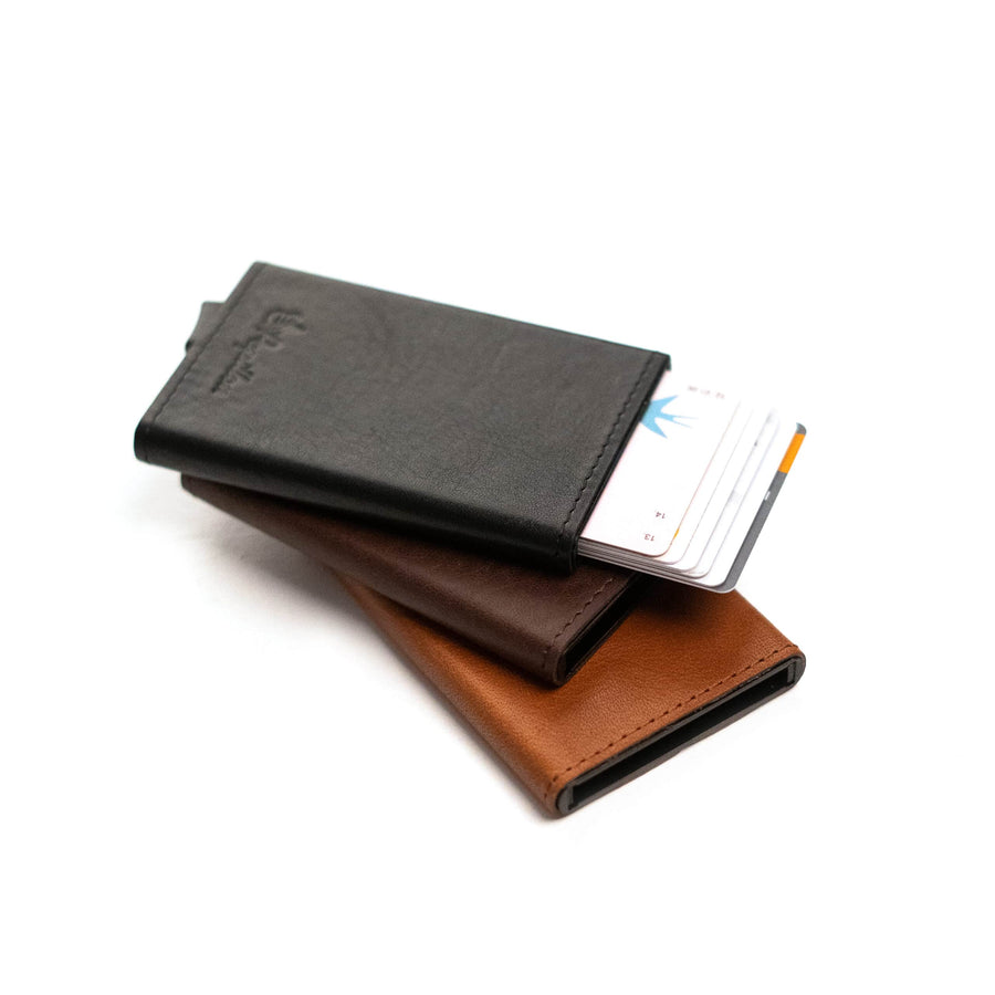 Sleek RFID-Blocking Card Holder – Holds 6 Cards Securely by Papillon at www.brixbailey.com