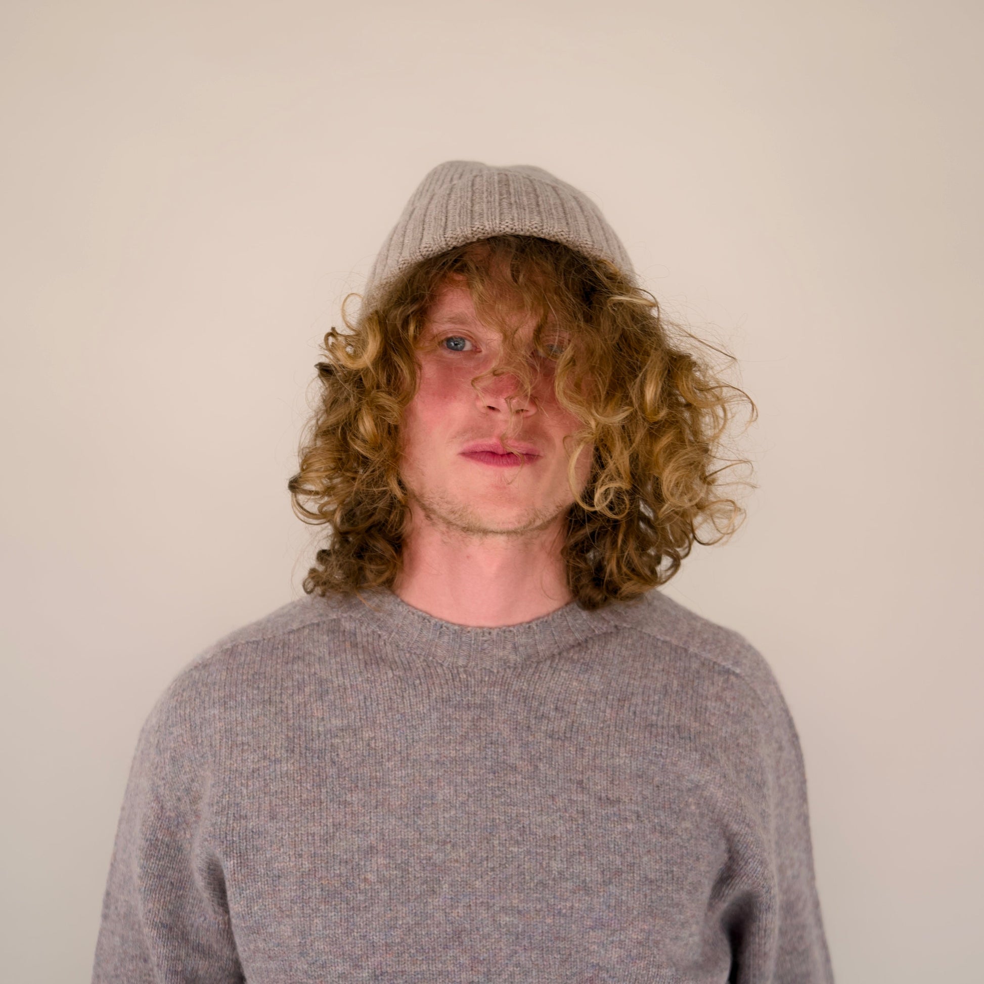 Lambswool - Furrow Hat - Cobble