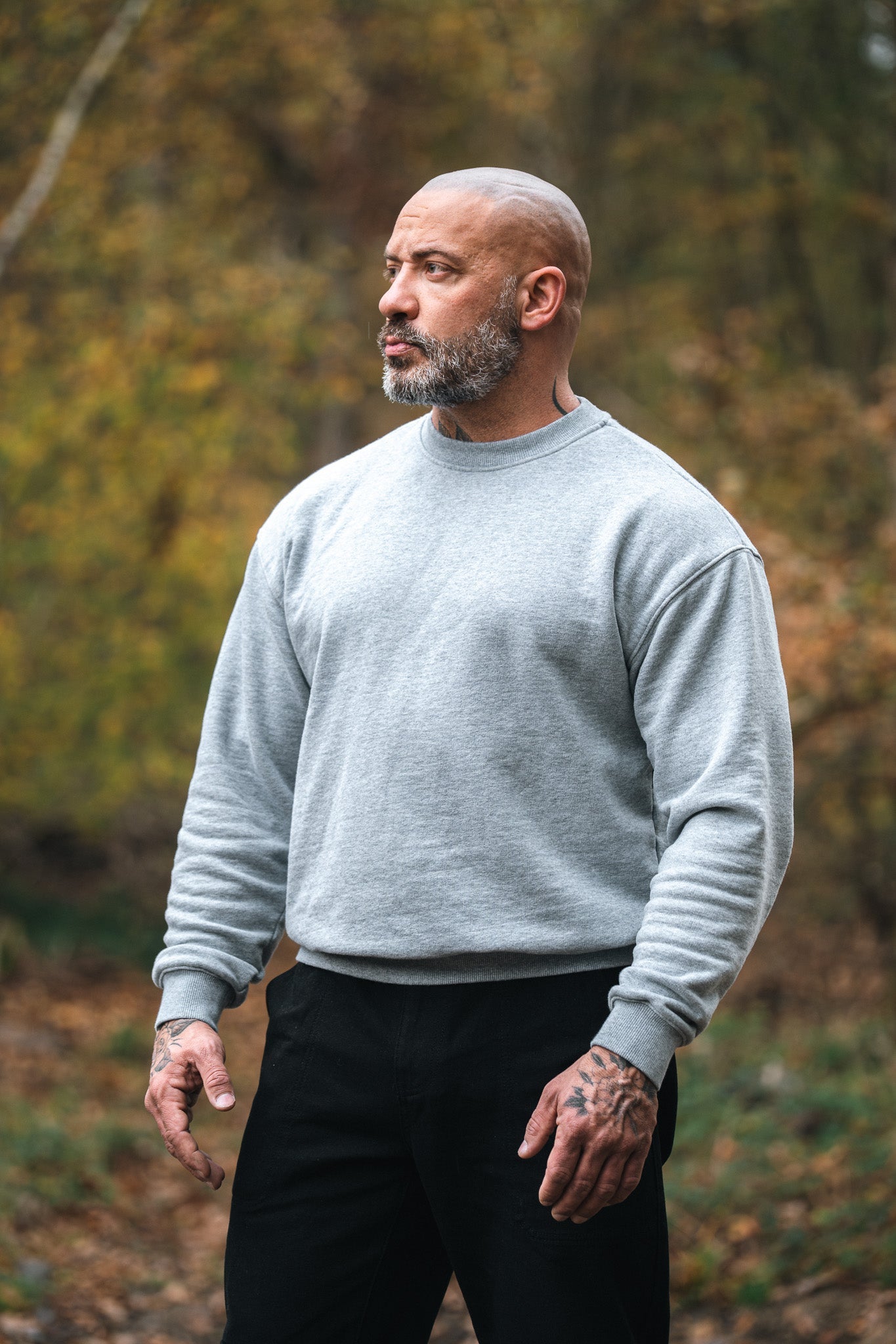 Fisherman Crew Heavyweight Cotton Terry Sweater