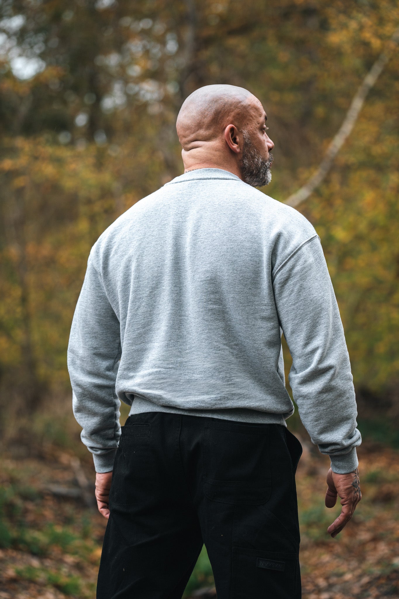 Fisherman Crew Heavyweight Cotton Terry Sweater