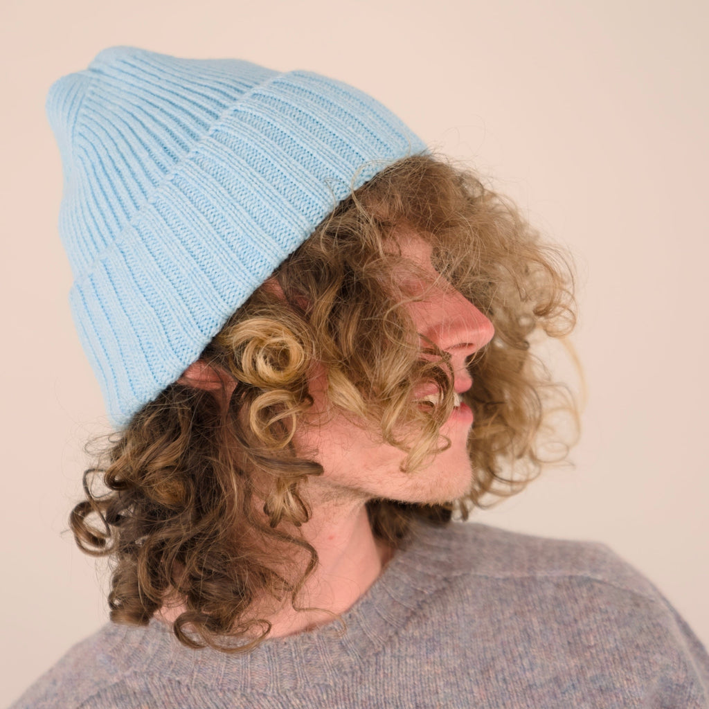Lambswool - Furrow Hat - Raindrop