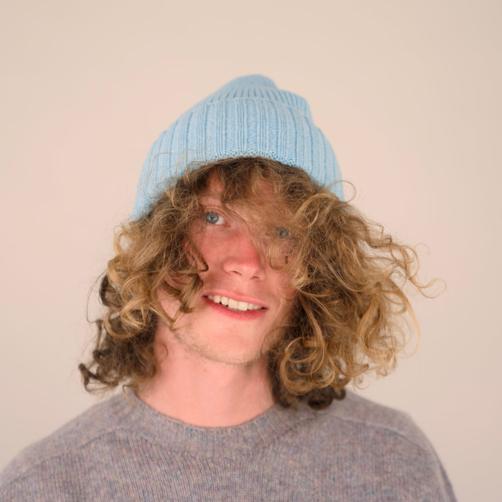 Lambswool - Furrow Hat - Raindrop