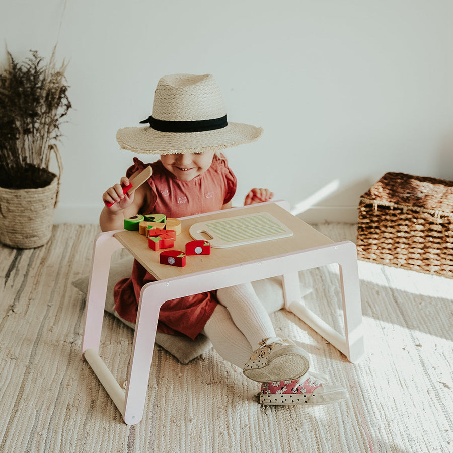 Birch Plywood Children's Table – Safe & Creative Workspace by Ewart Woods at www.brixbailey.com