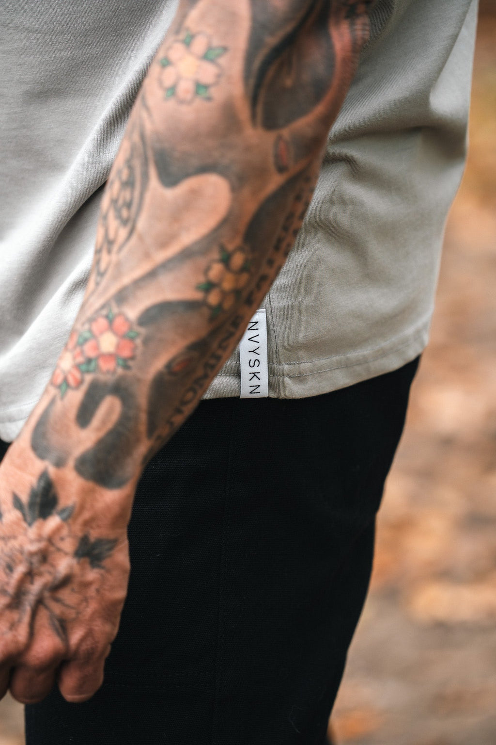 Heavyweight Cotton T-Shirt in Regular and Long Fit