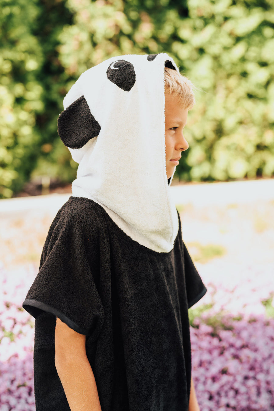 Short-Sleeve Bamboo Terry Poncho for Toddlers – OEKO-TEX Certified by RÄTT at brixbailey.com