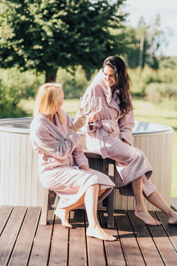 Hooded Cotton Terry Bathrobe – Warm, Soft & Durable by RÄTT at brixbailey.com