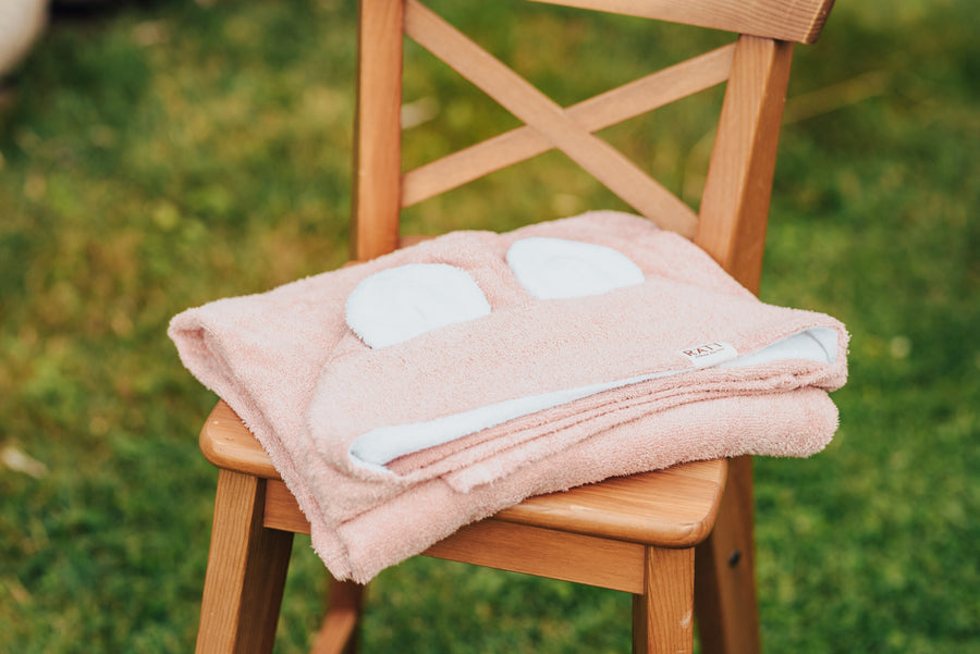 Rabbit-Eared Bamboo Baby Towel – Soft, OEKO-TEX Certified by RÄTT at brixbailey.com