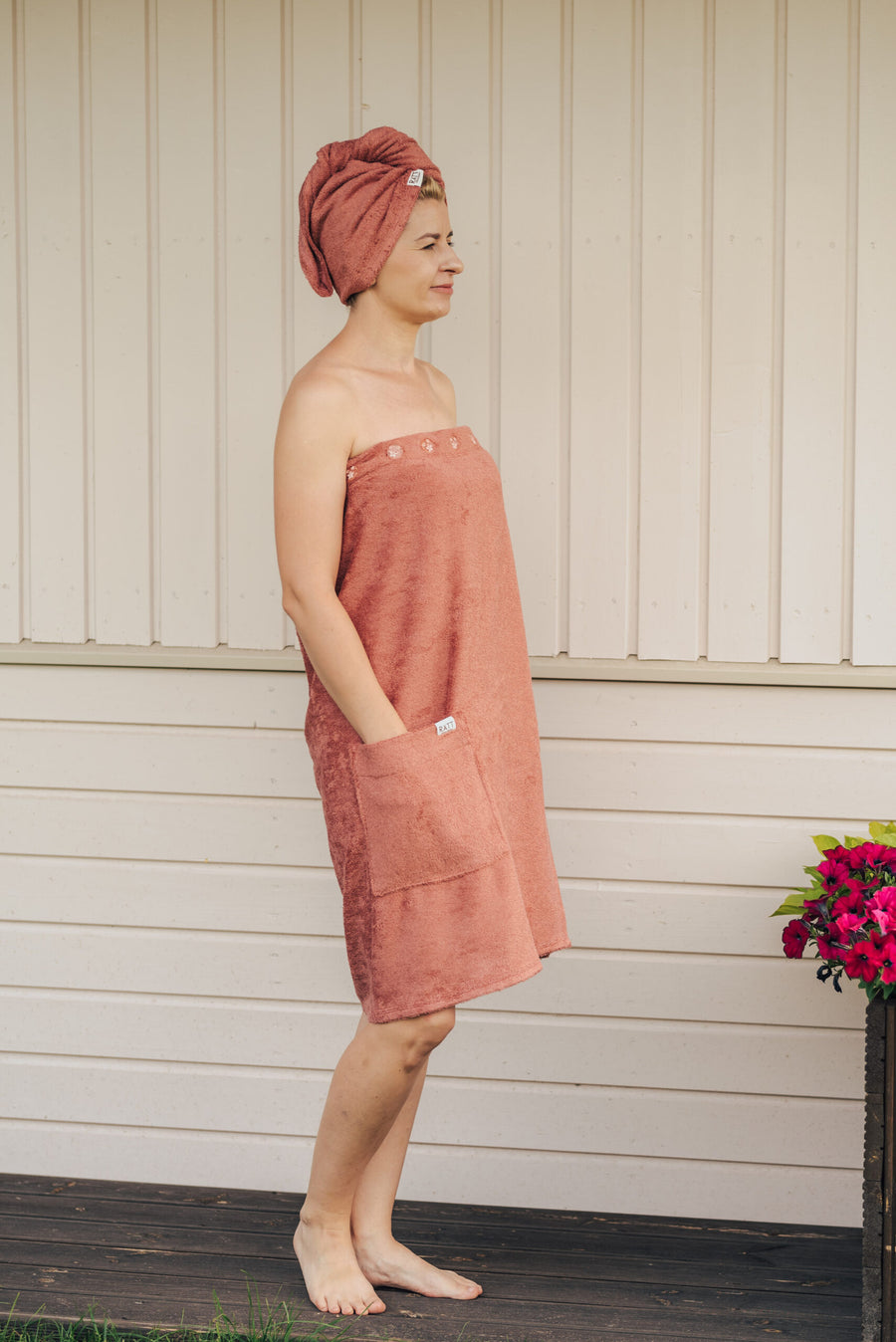 Luxurious Bamboo Terry Spa Wrap – Soft, Absorbent & Eco-Friendly by RÄTT at brixbailey.com