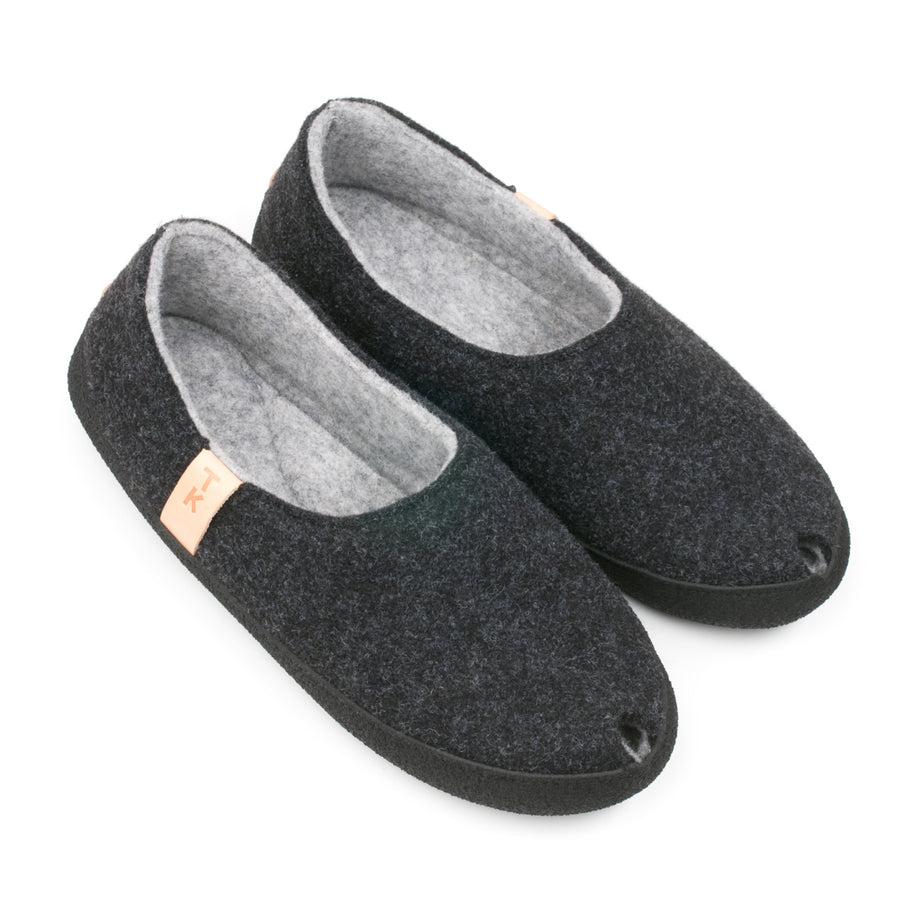 TOKU Budapest Slippers - Handmade Comfort with Natural Lambswool, Arch Support & Stylish Design by Omaking at www.brixbailey.com