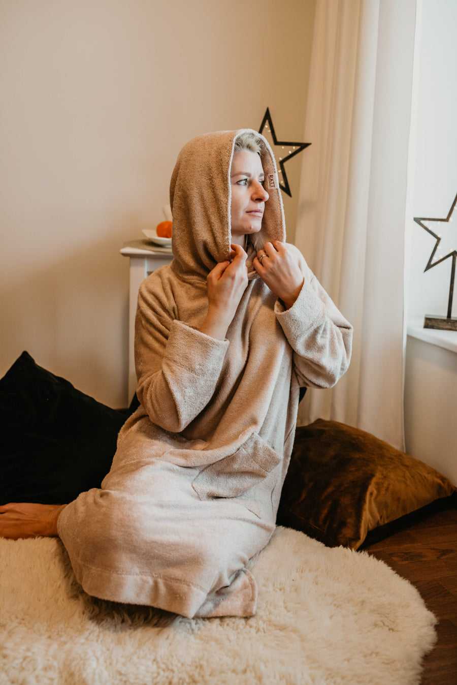 Bamboo Terry Poncho – Breathable, Moisture-Wicking & Cozy by RÄTT at brixbailey.com