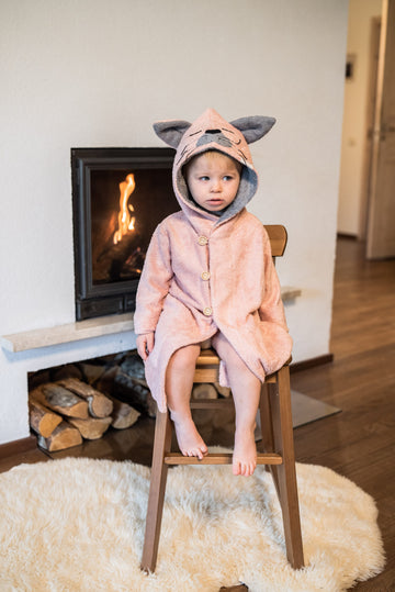 Kids Bamboo Terry Bathrobe – Cozy, OEKO-TEX Certified by RÄTT at www.brixbailey.com