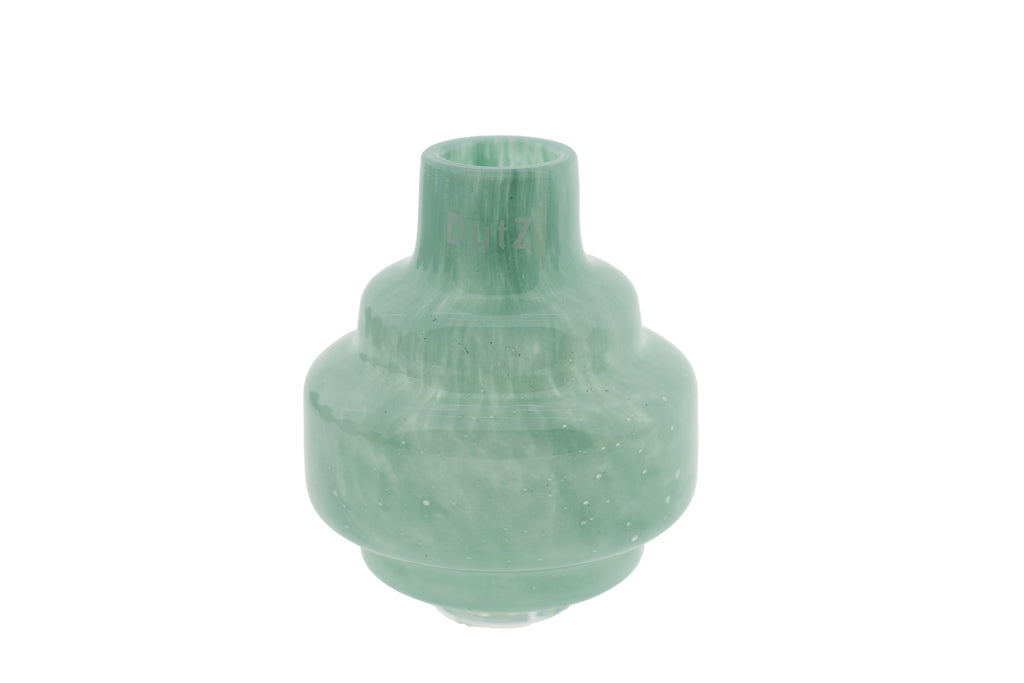 Small Mouth Blown Glass Vase