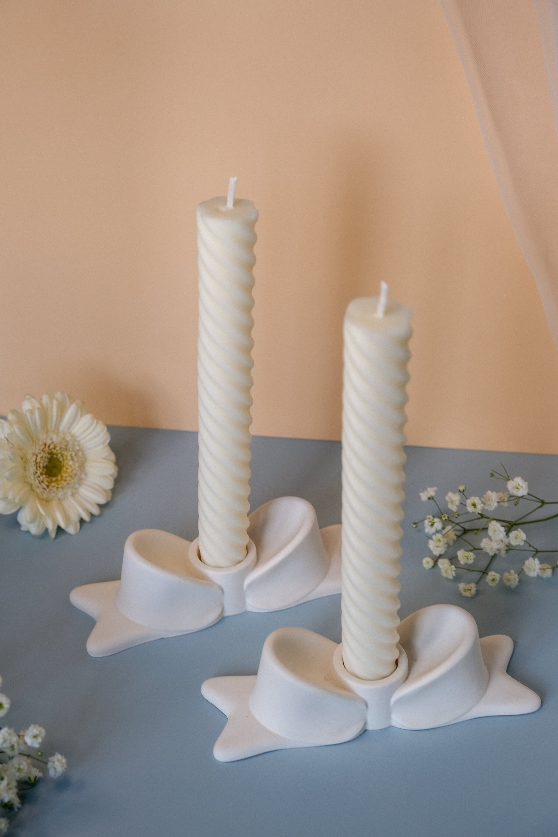 Bow Candle Holder