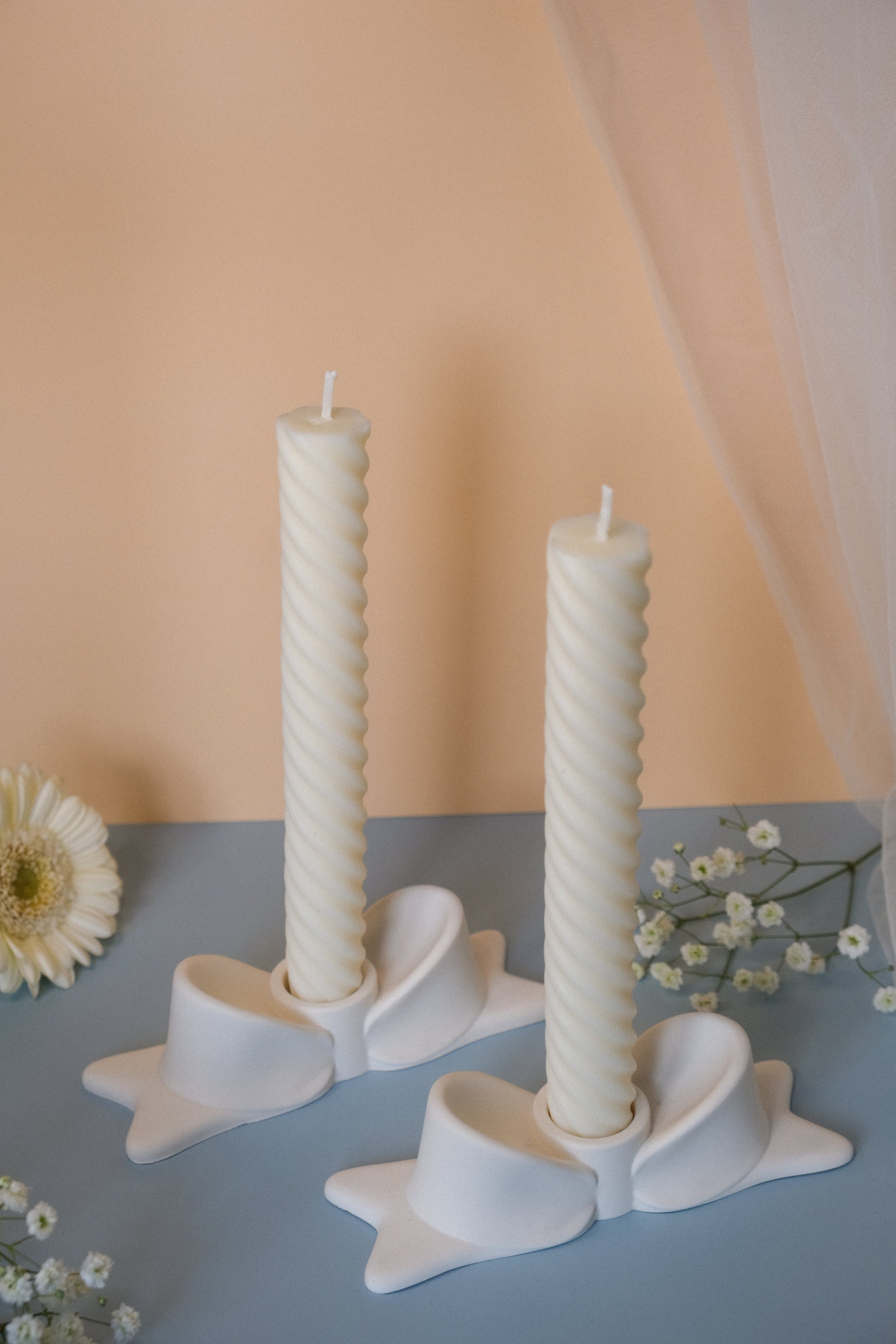 Bow Candle Holder