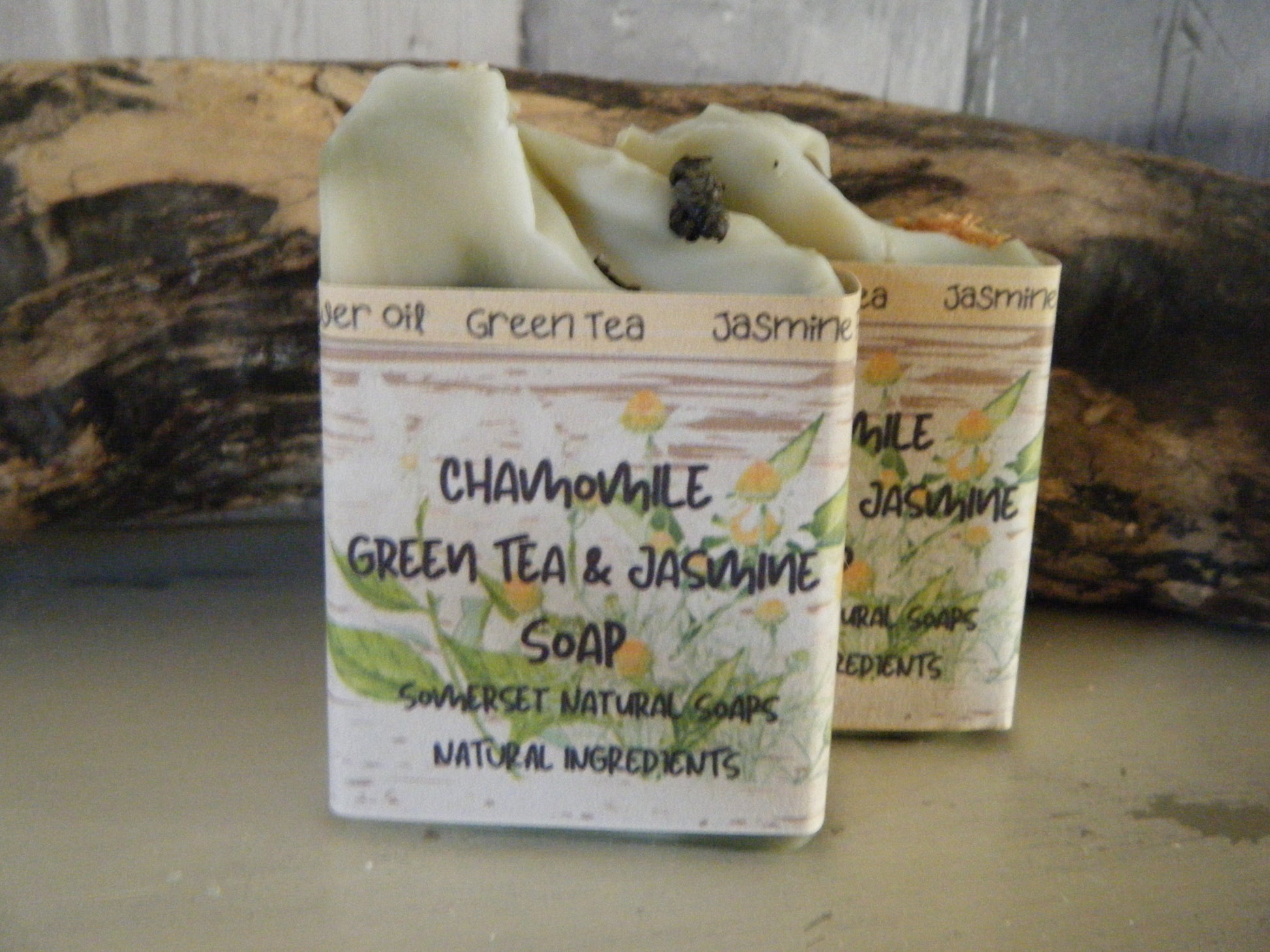 Chamomile Green Tea & Jasmine Vegan Soap