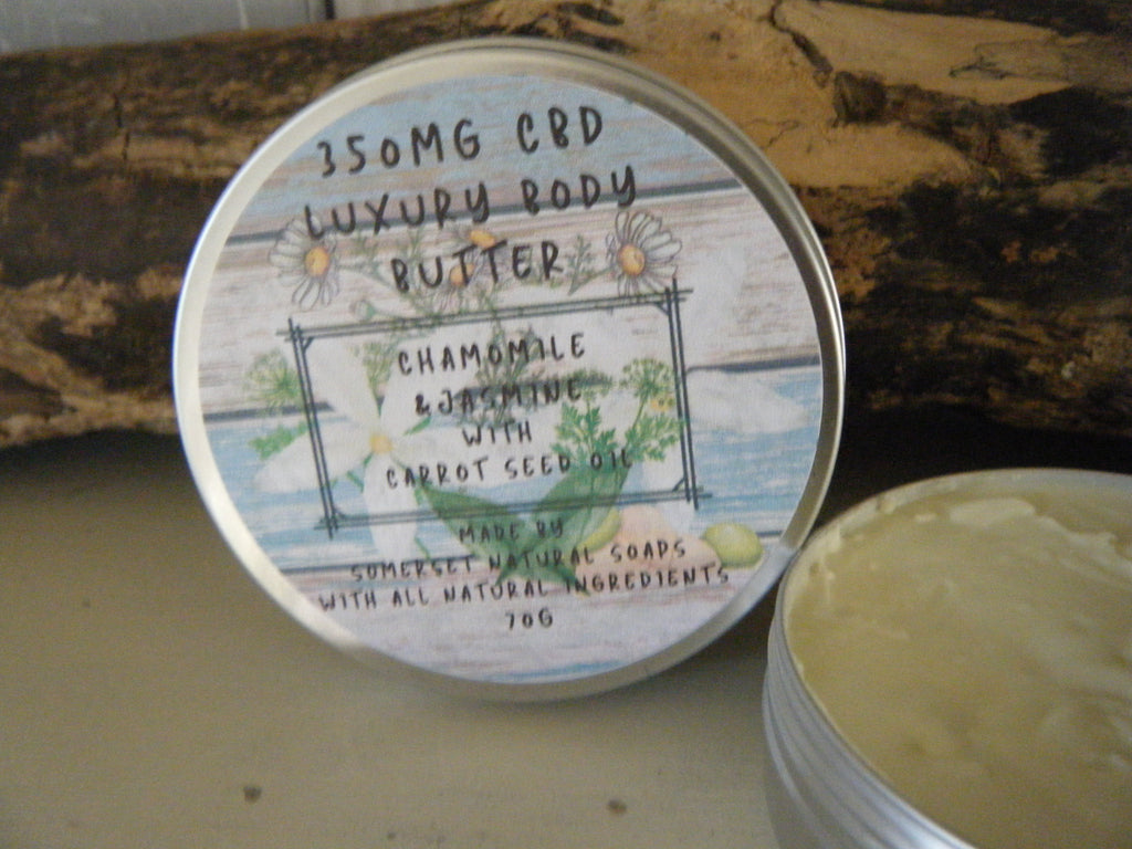 Chamomile & Jasmine Luxury CBD Body Butter
