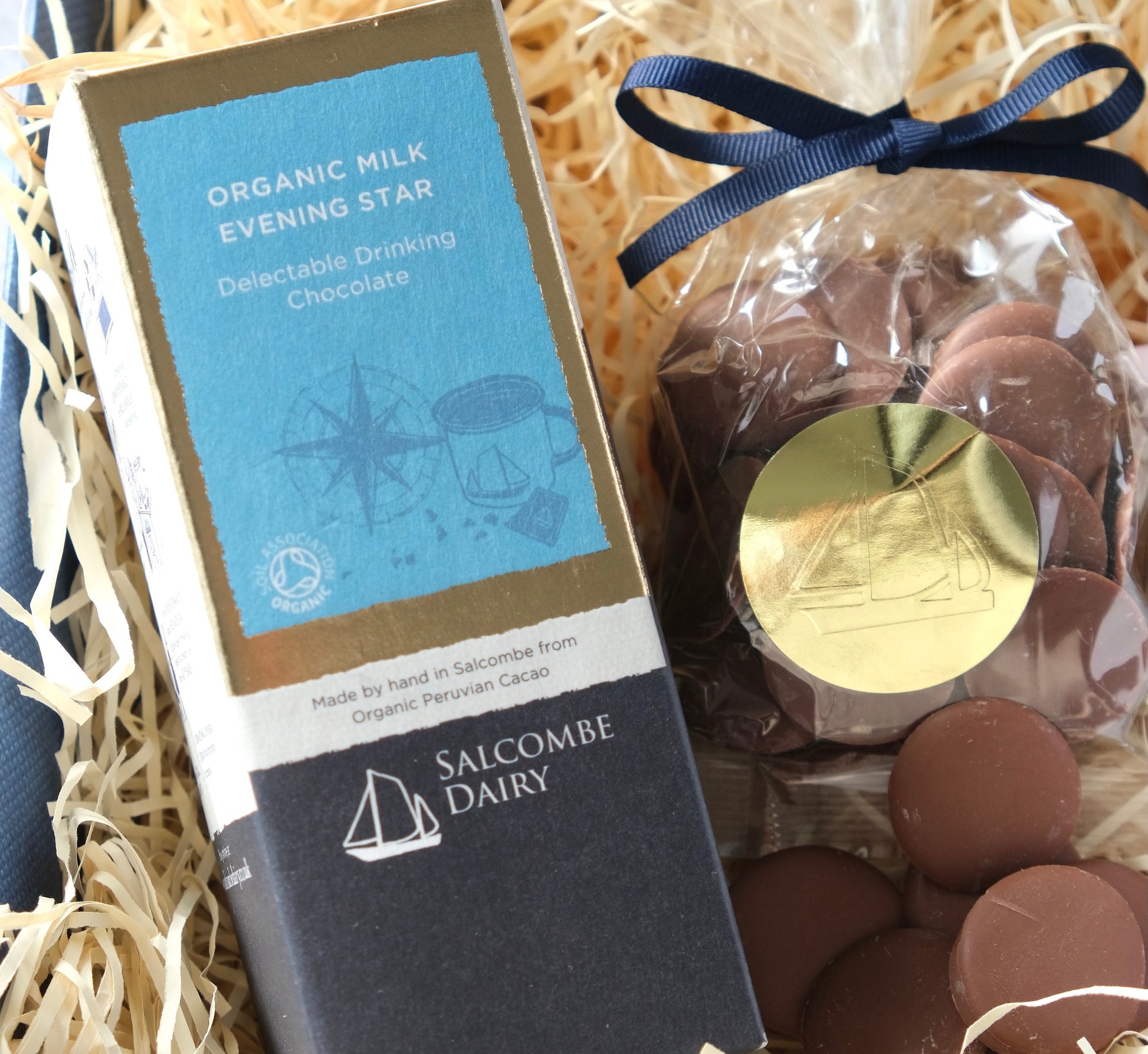 'Hygge' Candle And Chocolate Hamper