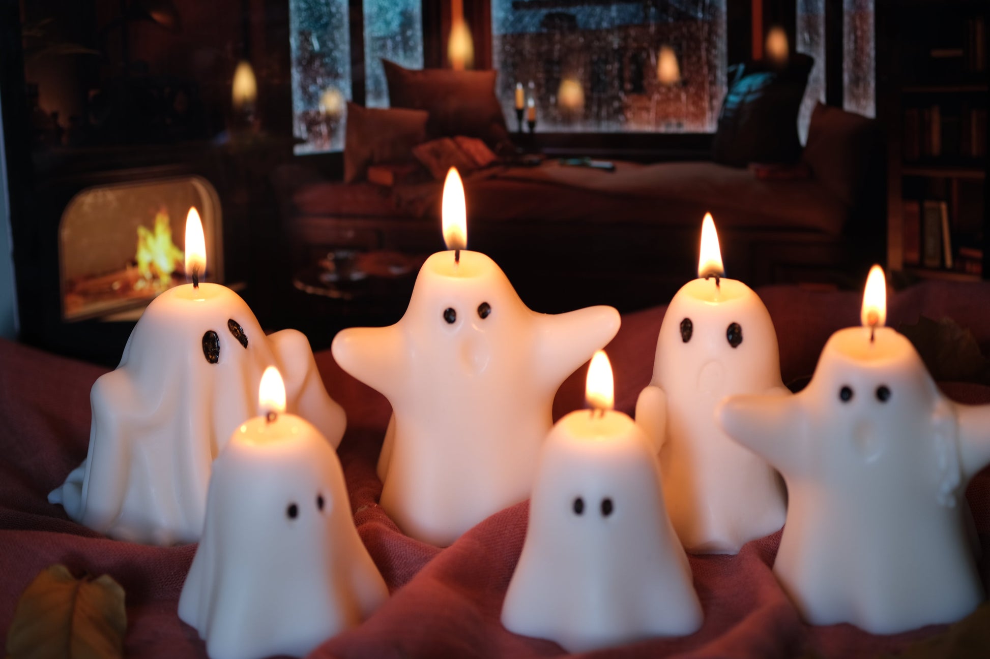 Ghost Candles - Halloween Candles