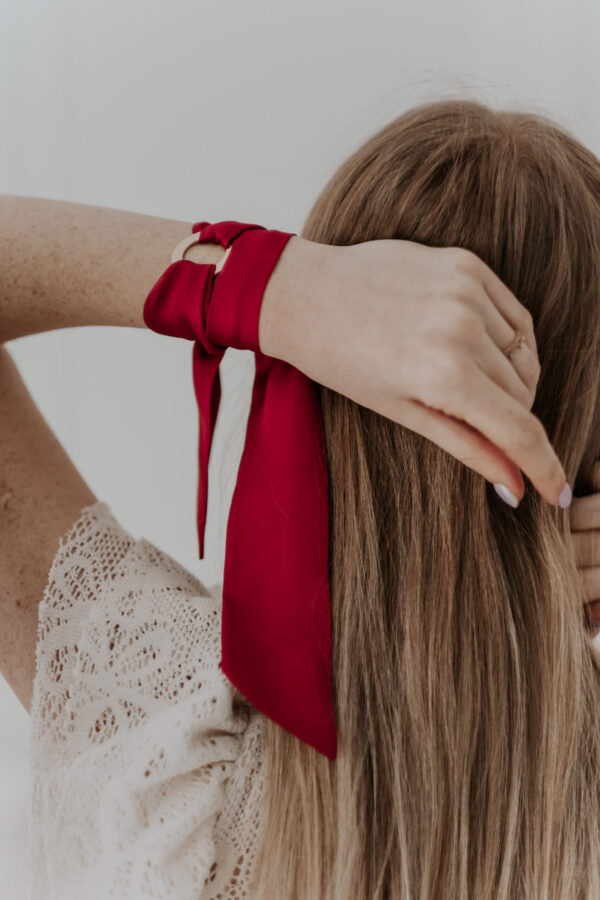 OLLA SUPERWOMAN Silk Ribbon Bracelet – Elegant & Versatile by Olla at www.brixbailey.com