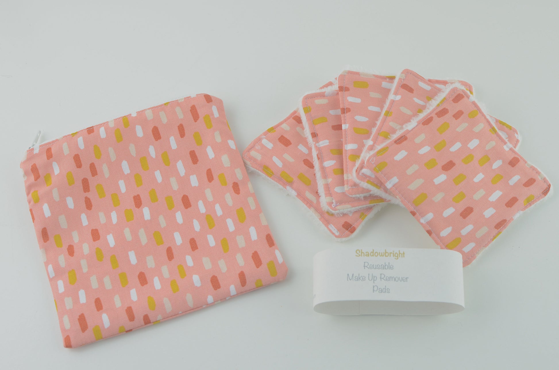 Reusable Makeup Pads and Make up Bag Gift Set