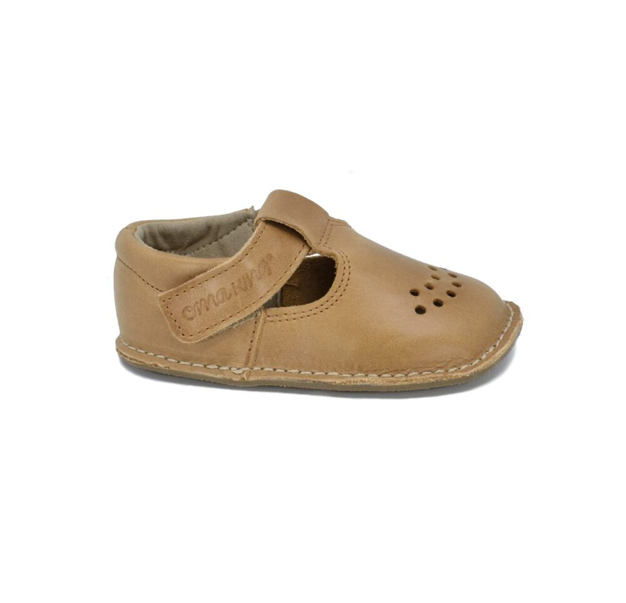 Lusti Natural Leather Shoes - Barefoot Comfort for Kids by Omaking at brixbailey.com