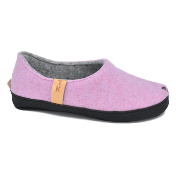 Comfort and Style with TOKU Budapest Lambswool Slippers by Omaking at www.brixbailey.com