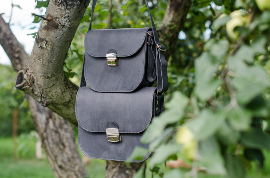 Classic Saddle Bag – Vintage Inspired & Handcrafted Leather by Zelma Kraft at brixbailey.com