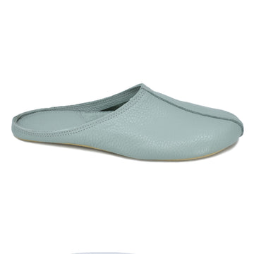 Luxurious Sulbi Leather Indoor Slippers – Handmade & Eco-Friendly by Omaking at brixbailey.com