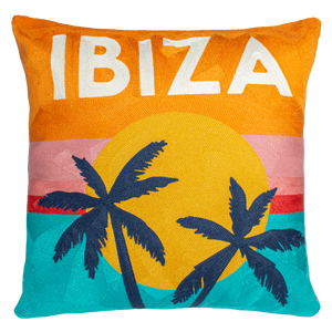 Ibiza Needlepoint Cushion