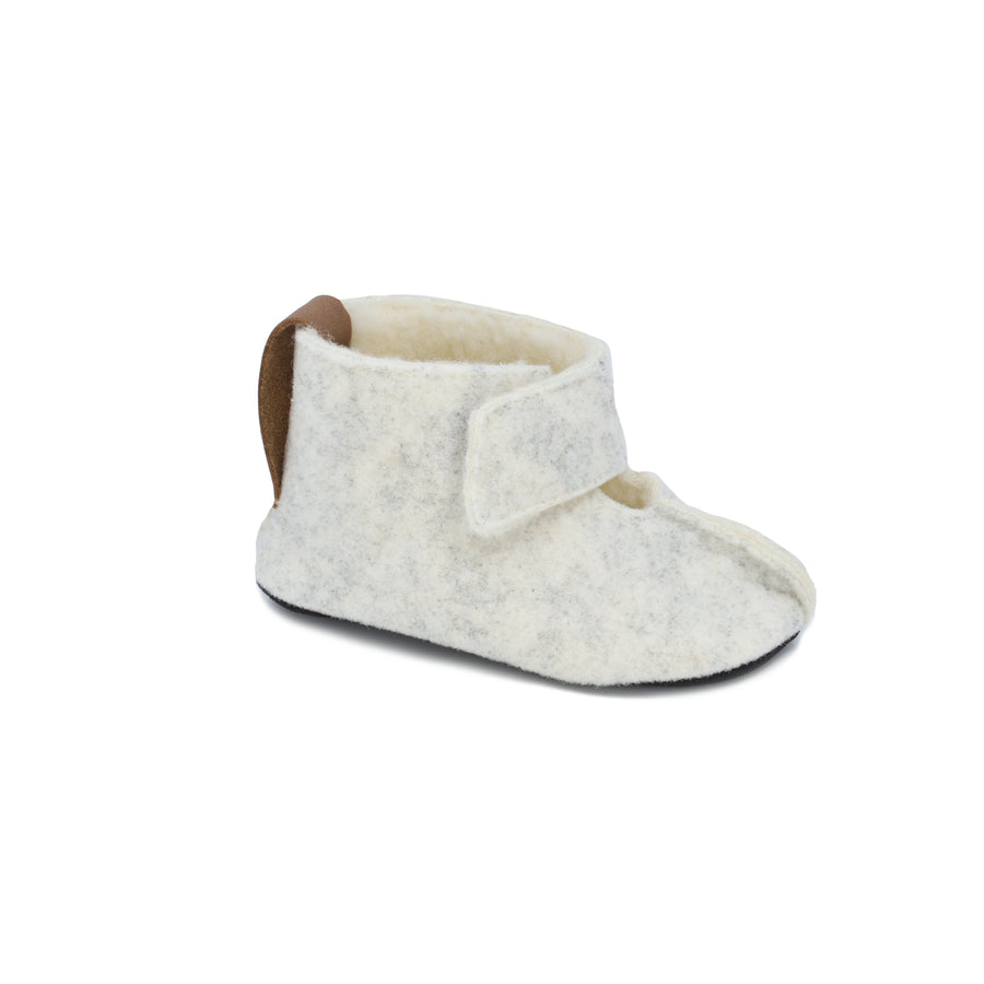 Kaku Children's Slippers – Cozy Wool-Lined & Natural Felt by Omaking at brixbailey.com