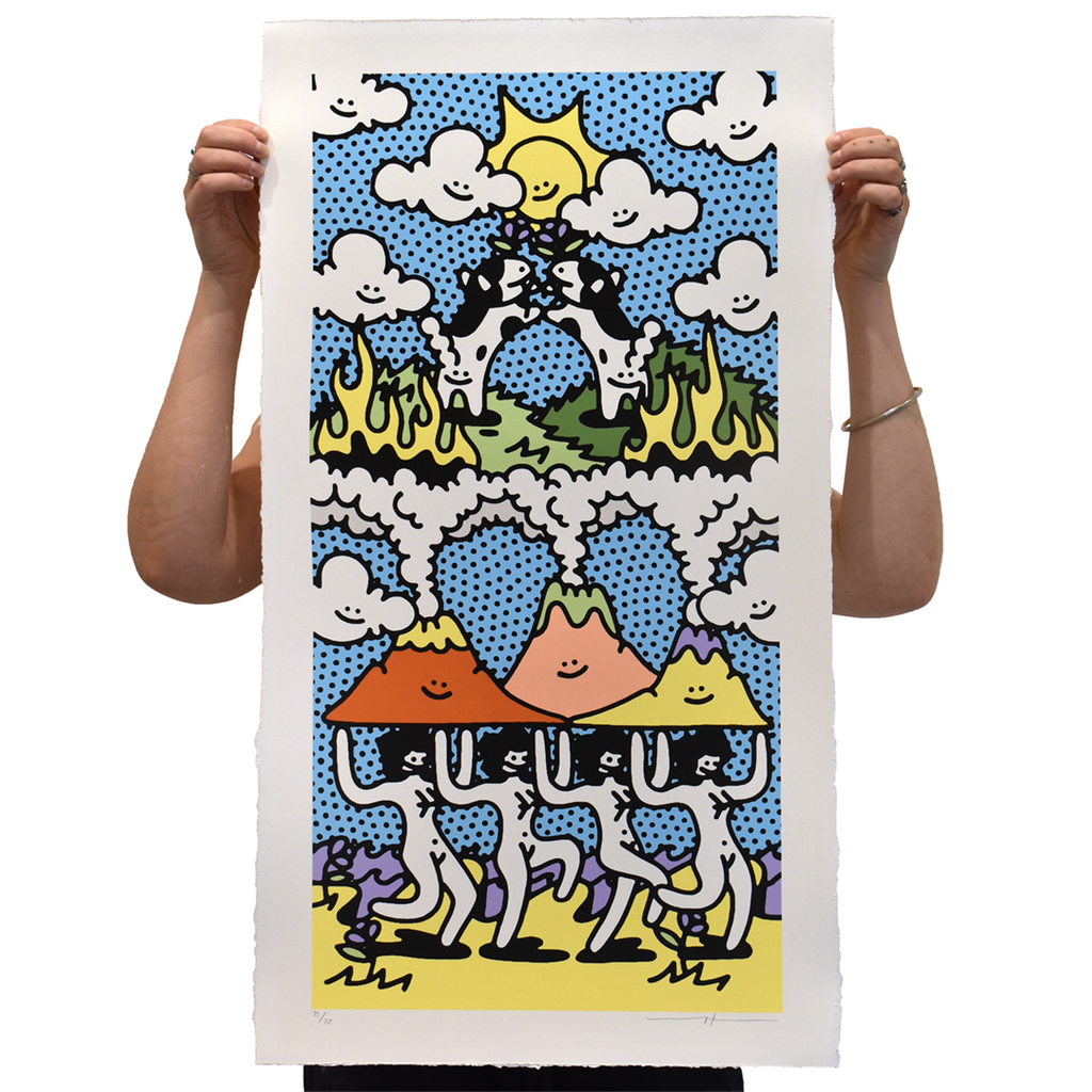 Easy Peasy World Ain't Heavy Limited Edition Print