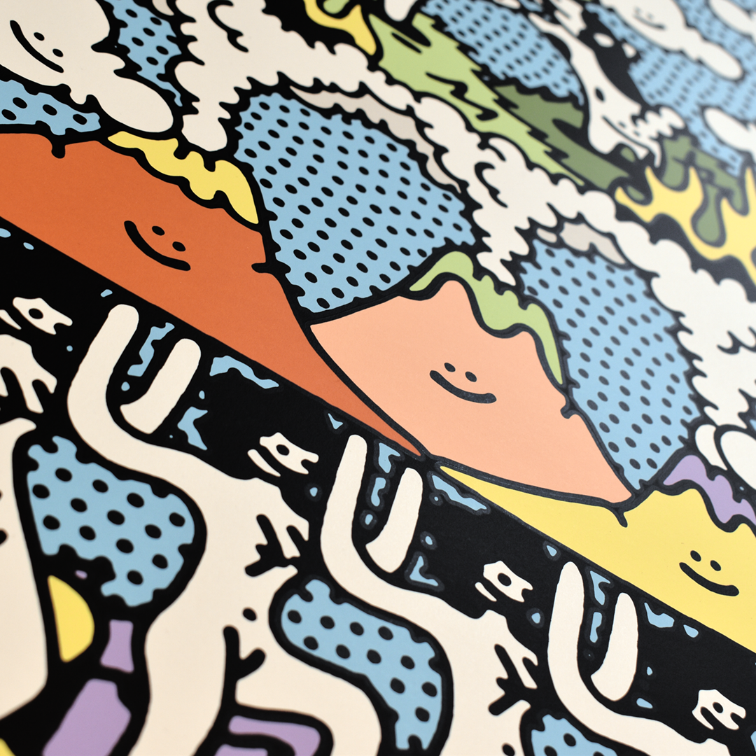 Easy Peasy World Ain't Heavy Limited Edition Print