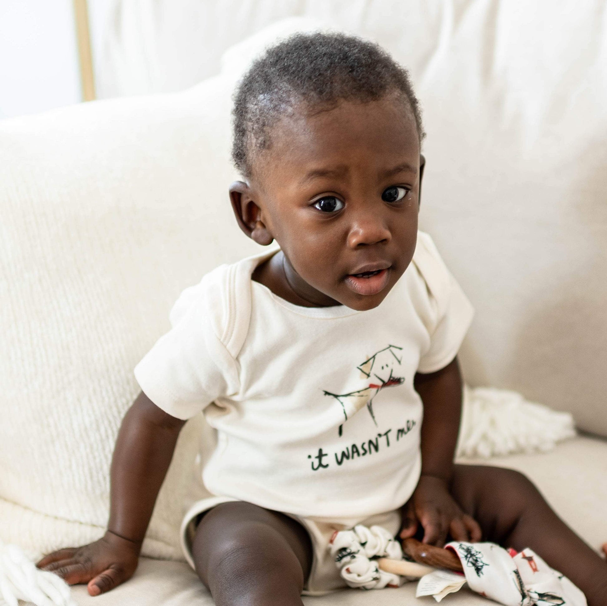 Graphic Baby Bodysuit Wasn't Me