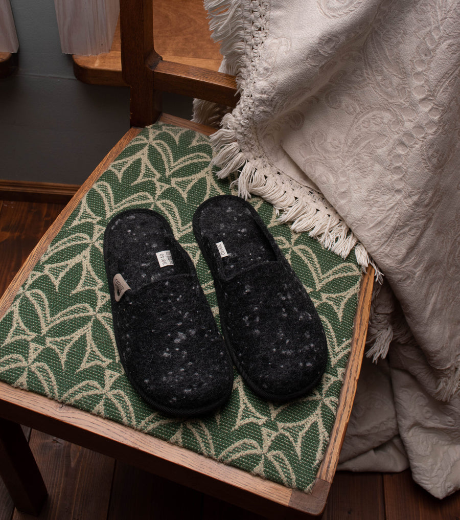 Pelsi Natural Felt Slippers – Handmade Comfort & Warmth by Omaking at brixbailey.com