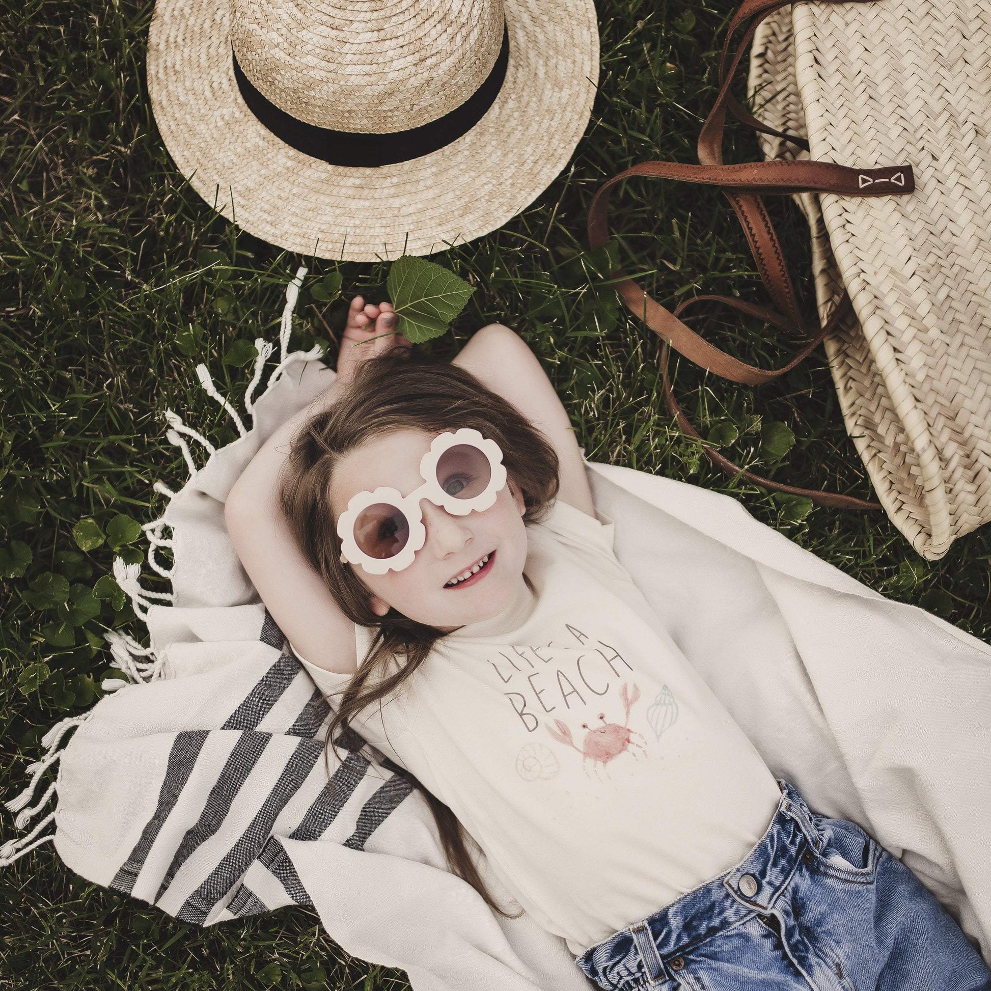 Life's a Beach Graphic Tee for Kids