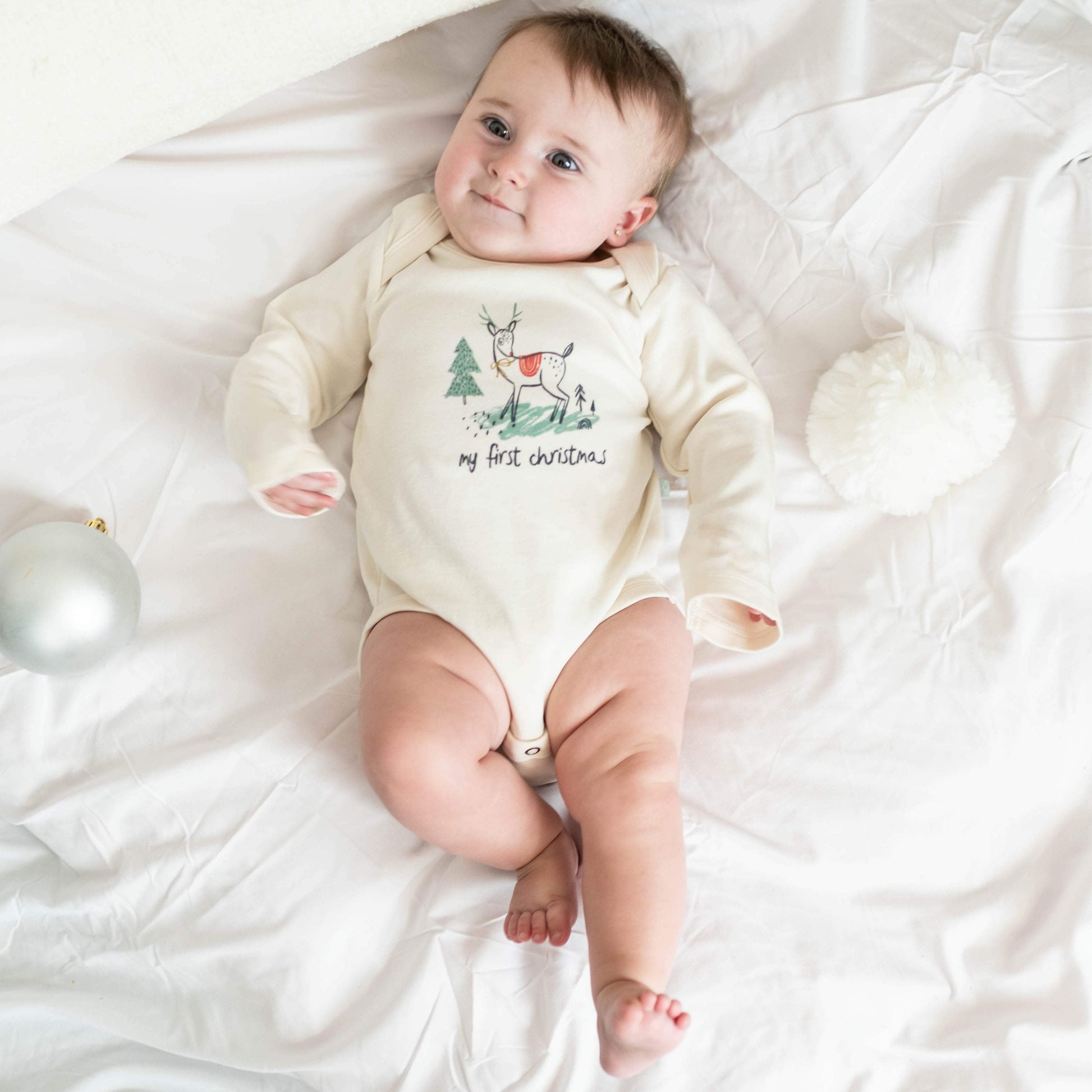 Deer Gift Set for Baby's First Christmas