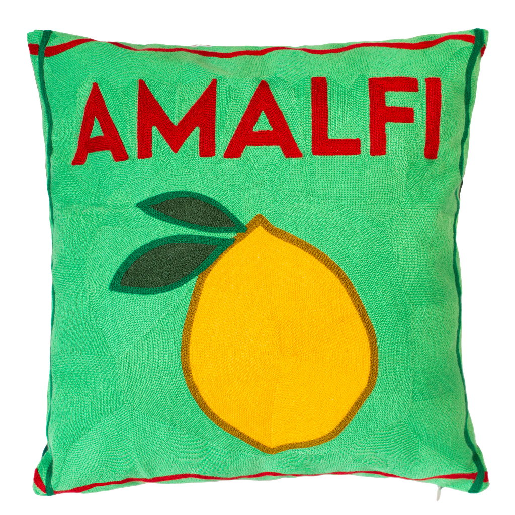 Amalfi Needlepoint Cushion